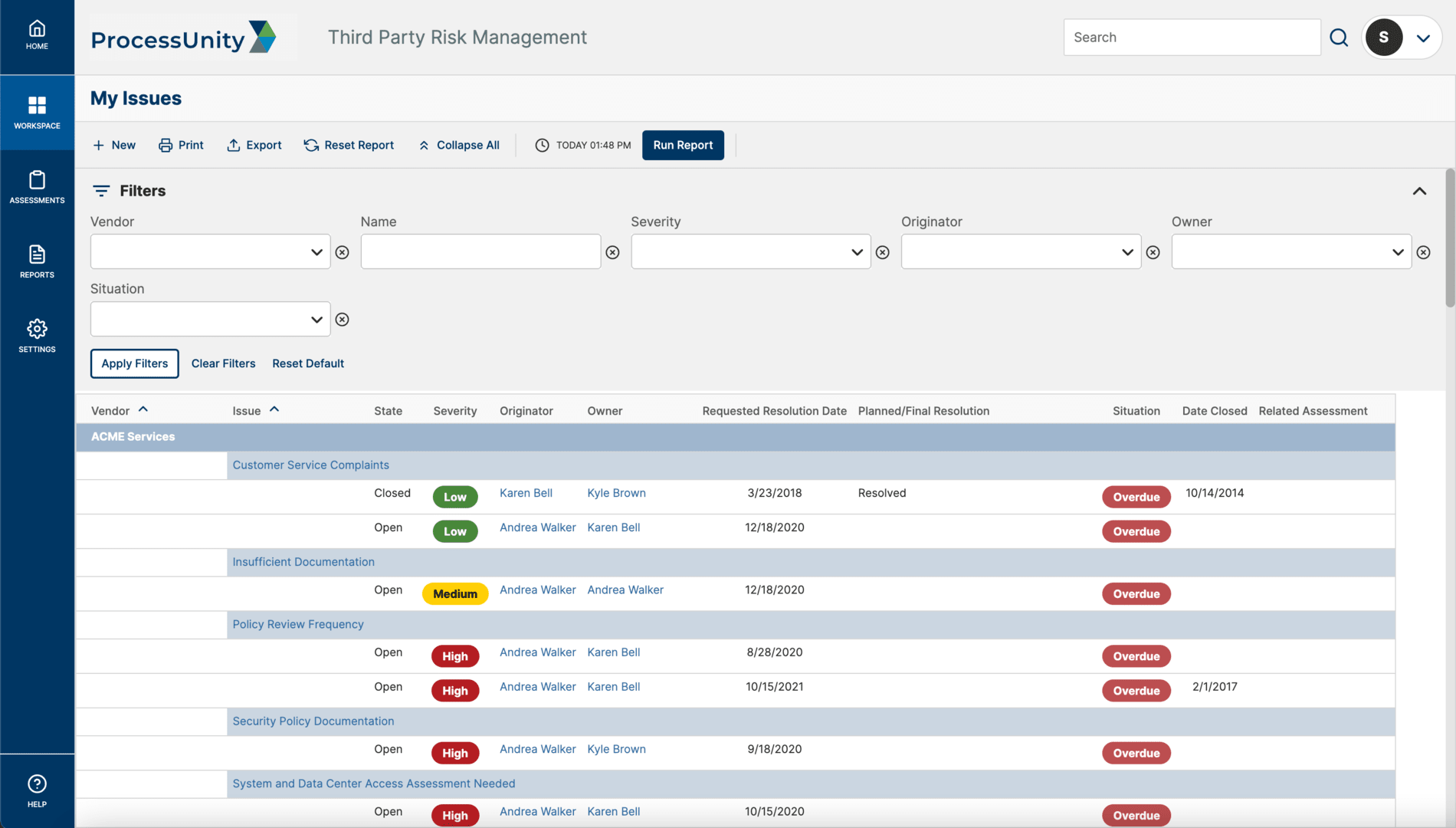 Vendor Risk Management Issue Remediation