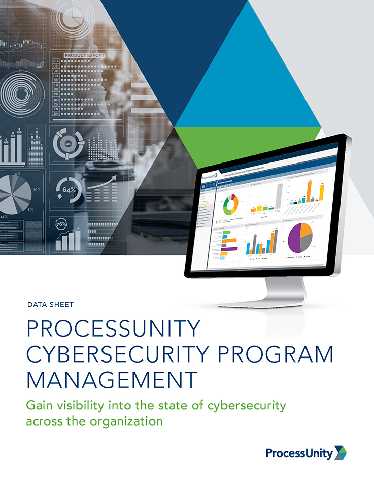 ProcessUnity Cybersecurity Program Management Datasheet