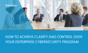 Cybersecurity Program Management Clarity Enterprise