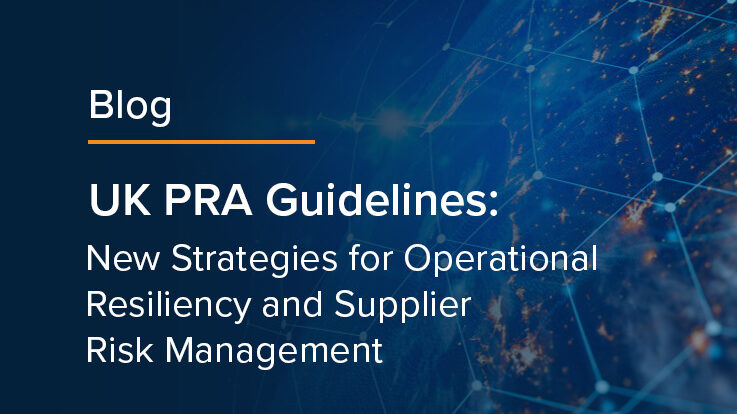 PRA Guidelines Supplier Risk Management