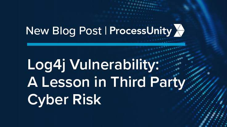 Log4j Vulnerability and Third Party Cybersecurity Risk