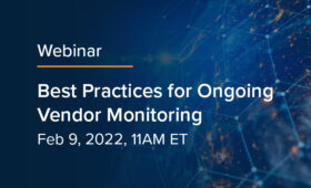 Best Practices for Ongoing Vendor Monitoring