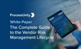vendor risk management lifecycle
