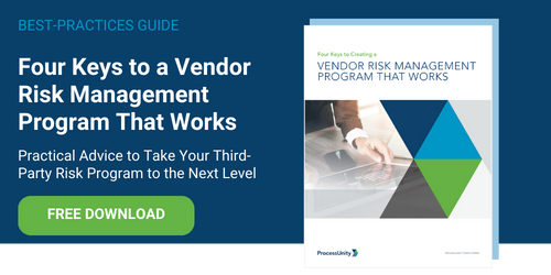 Four Keys to a Vendor Risk Management Program That Works