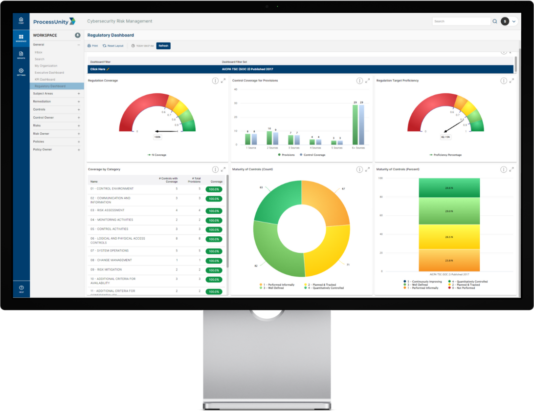 SOC2 Dashboard