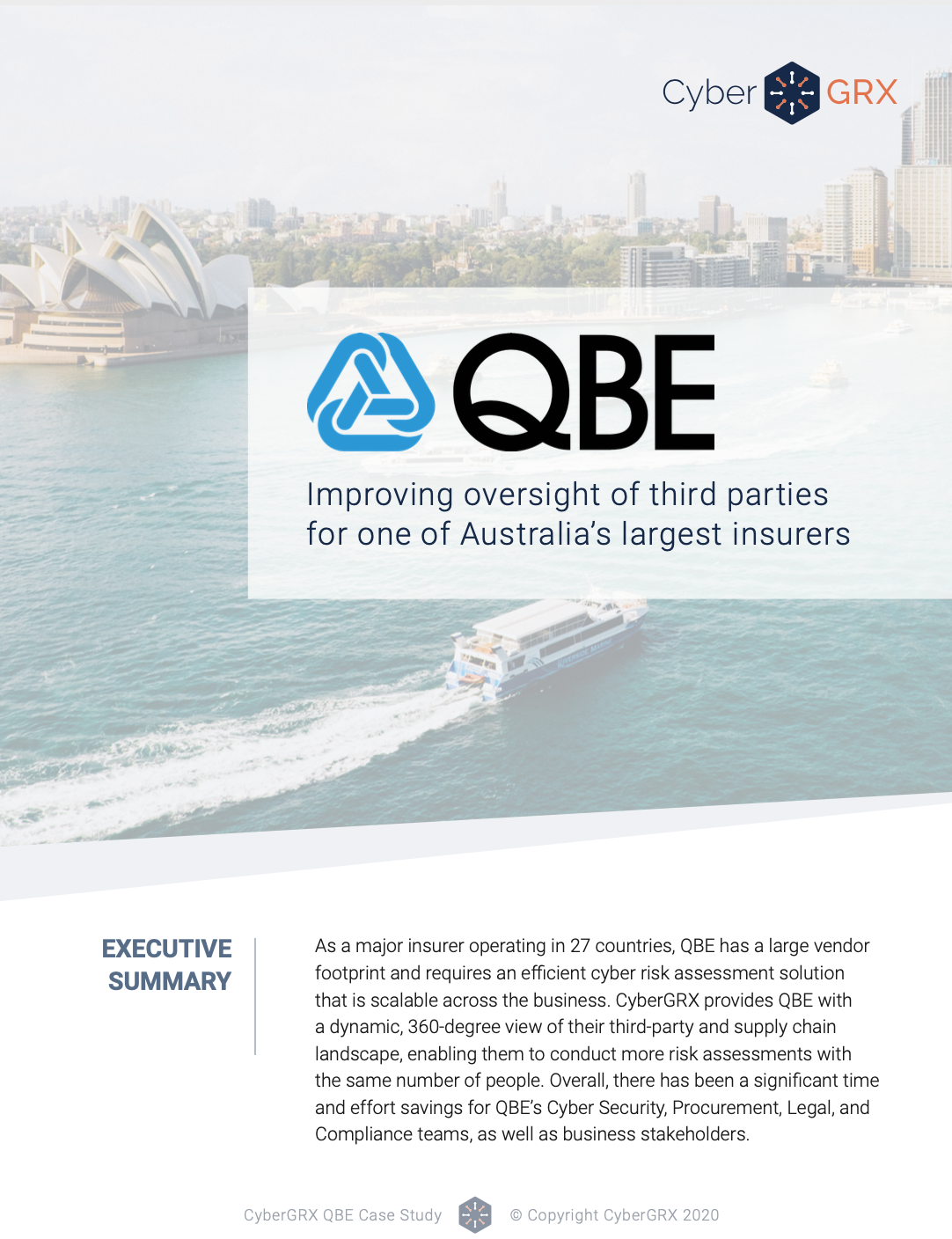 QBE Case Study Cover