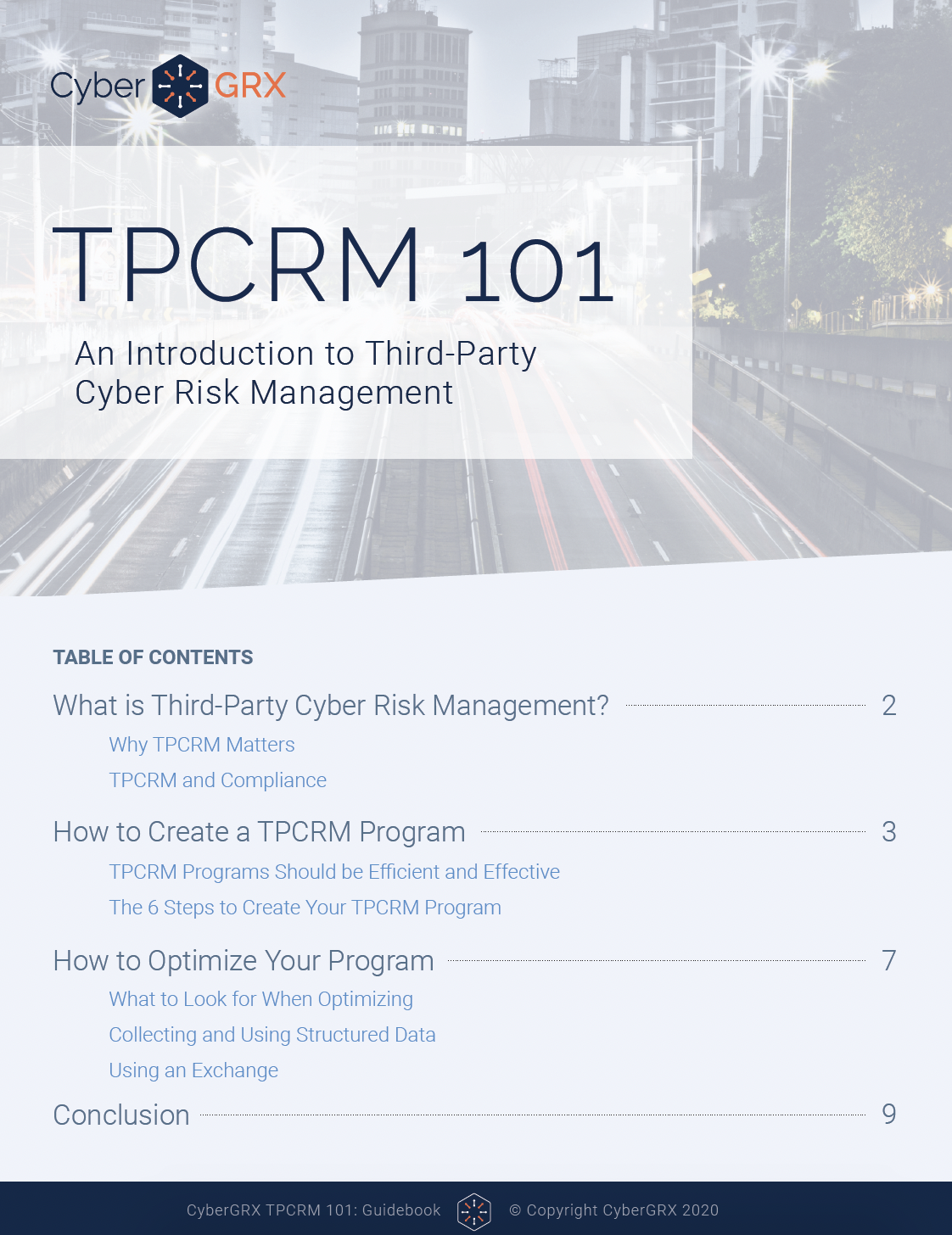 TPCRM 101 Guidebook